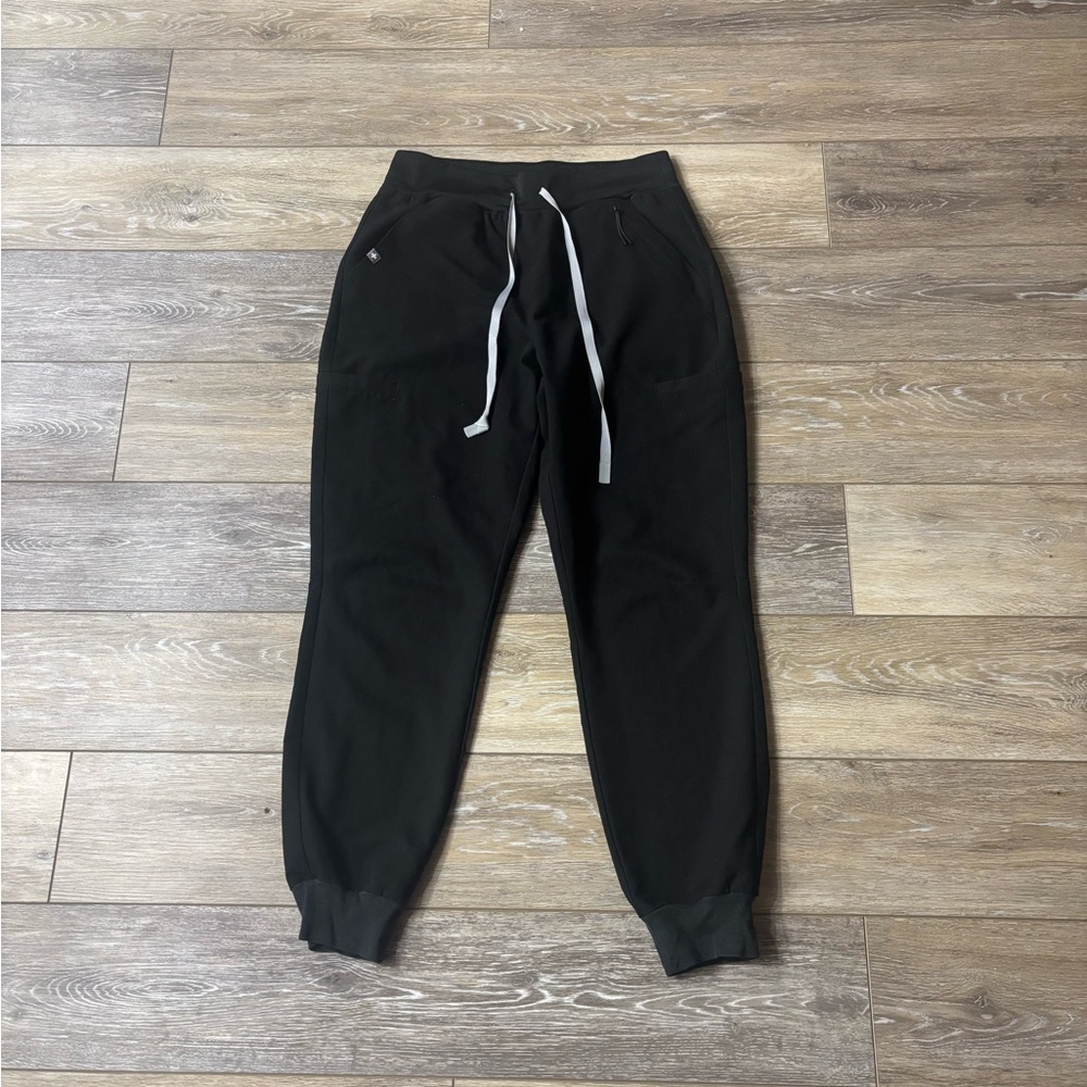 Figs Jogger Pants Sz S Black Scrub Technical Collection Nurse Medical Doctor Aid